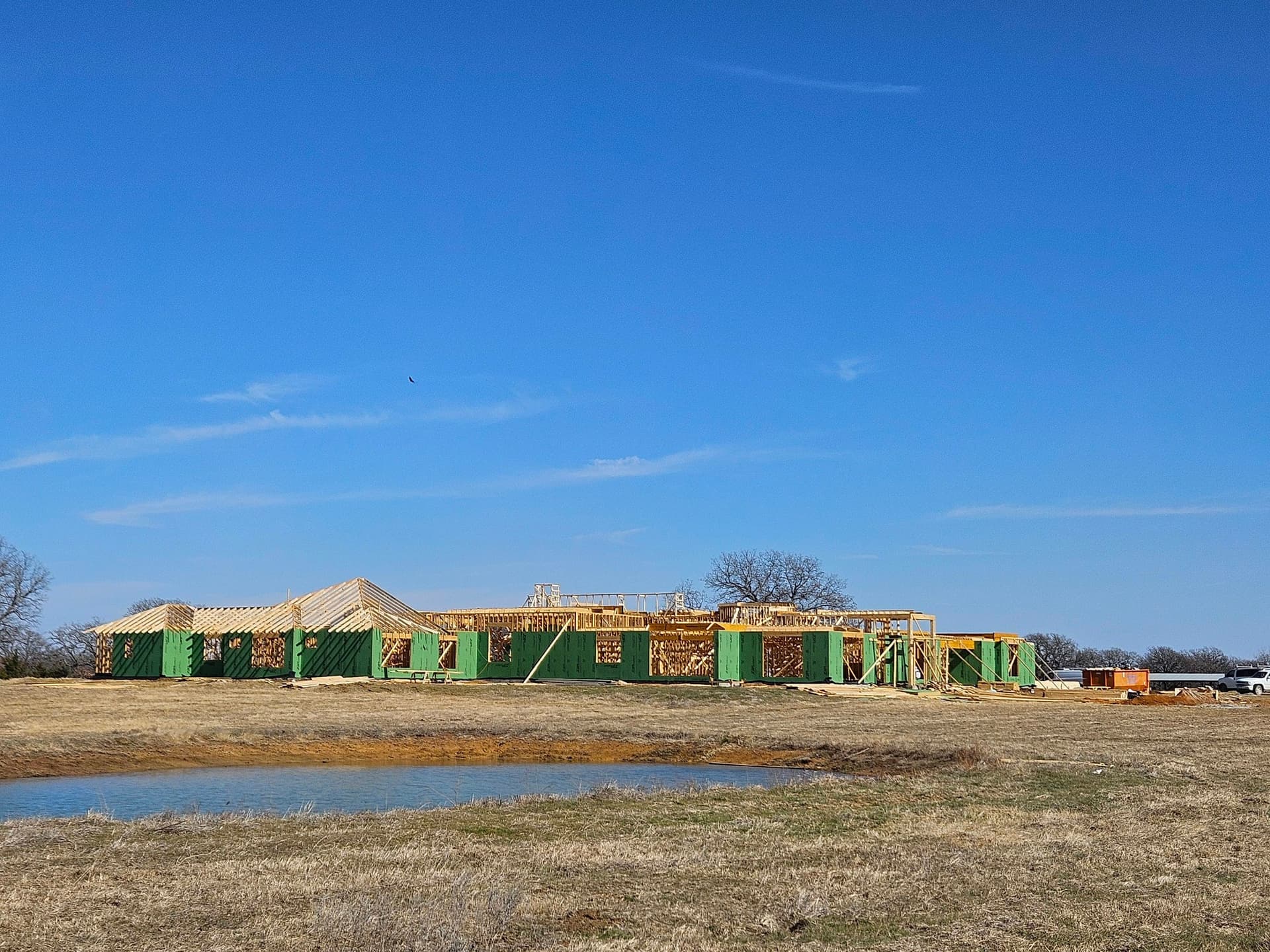 Land clearing completed site North Texas — J C Boyd Custom Builders