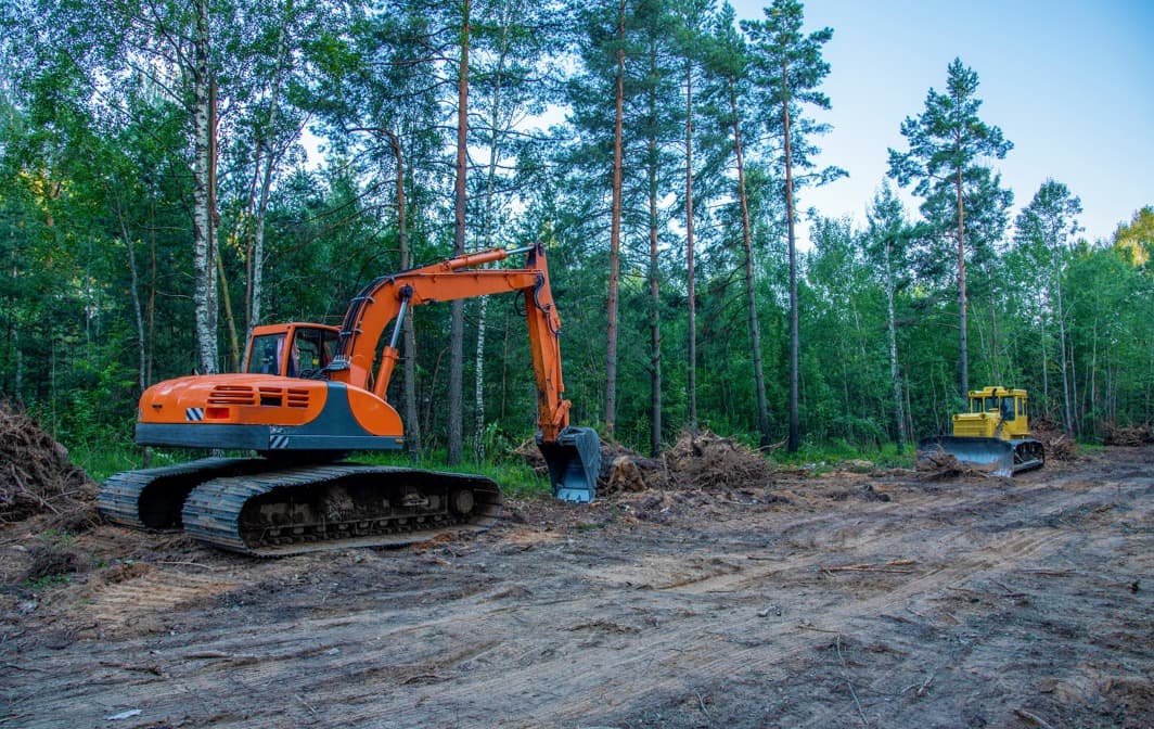 North Texas property development and land clearing by J C Boyd Custom Builders