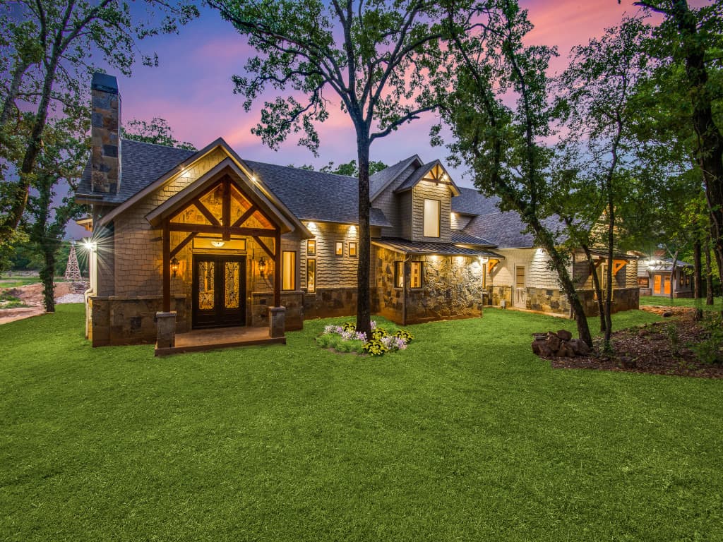 Land clearing and site preparation by J C Boyd Custom Builders in Gainesville, TX