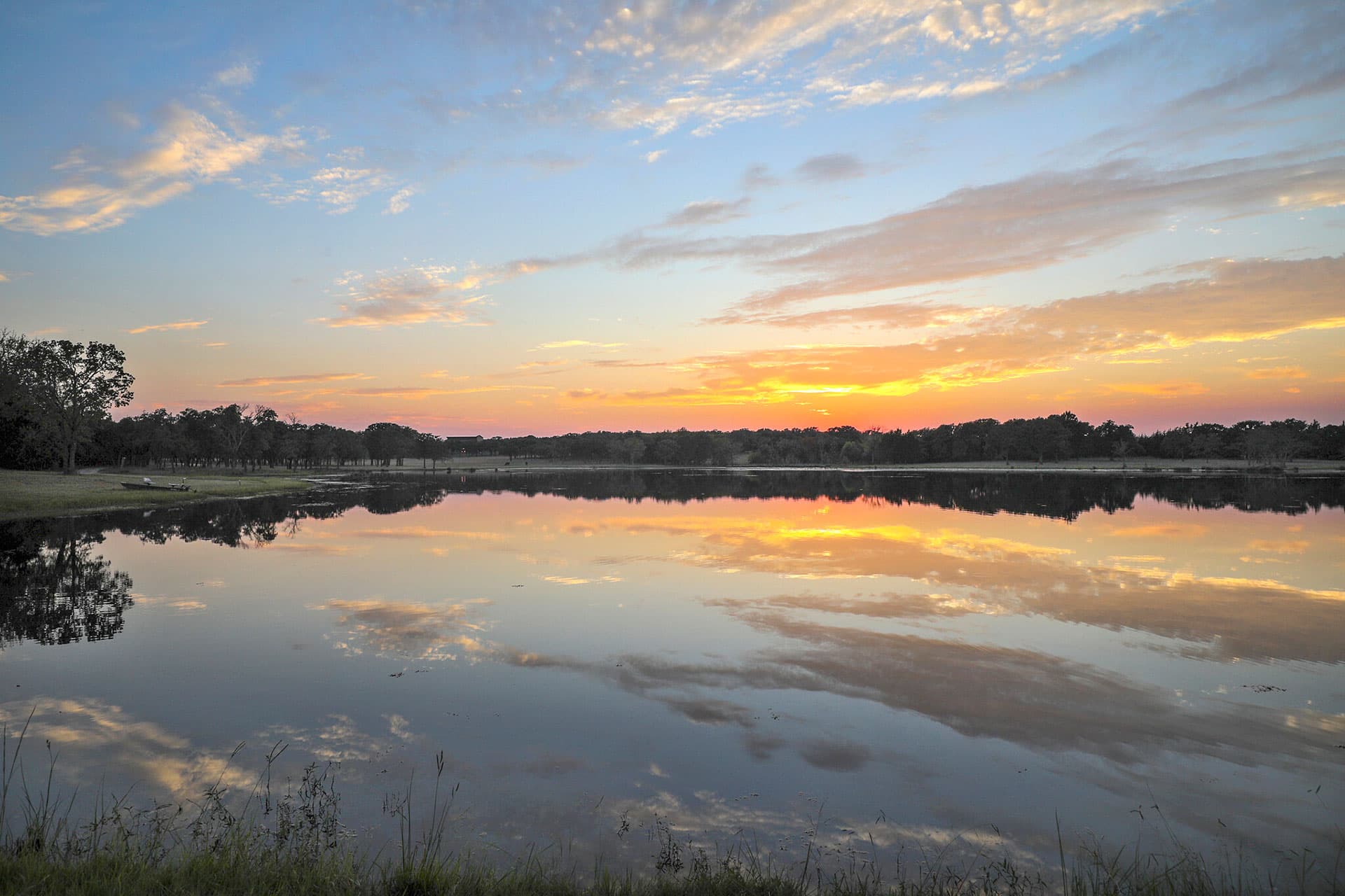 Land clearing and site preparation in North Texas — J C Boyd Custom Builders